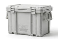 Foldable plastic storage box